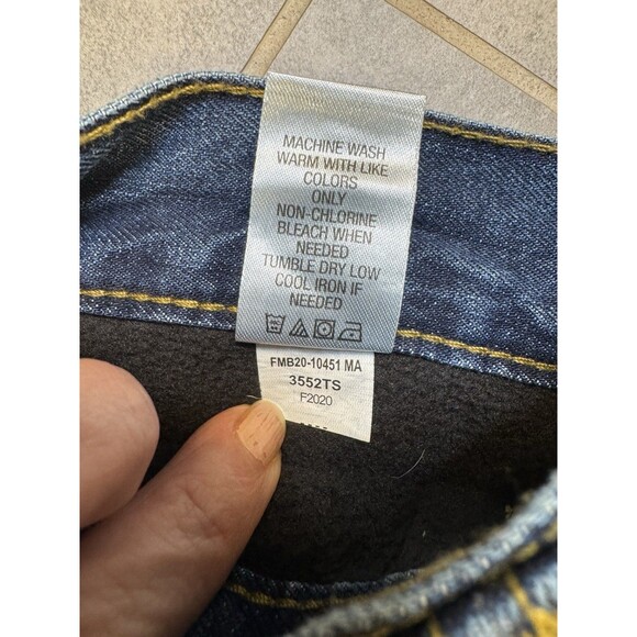 Blue Mountain Fleece Lined Carpenter Jeans Men’s 40x30 Workwear Straight - Picture 10 of 10